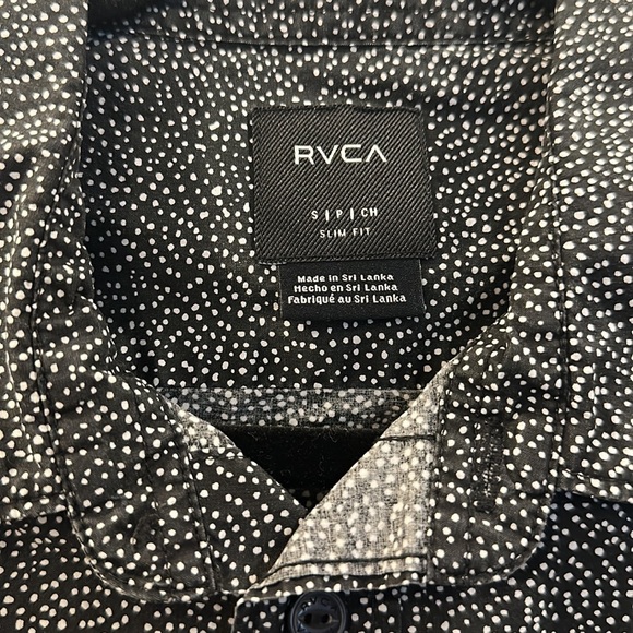 RVCA mens button up - Picture 2 of 2